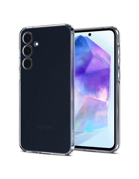 Etui Spigen Crystal Flex do Samsung Galaxy A55 - przezroczyste Etui Spigen Crystal Flex do Samsung Galaxy A55 - przezroczyste