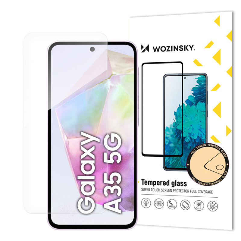 Szkło hartowane Wozinsky Tempered Glass na Samsung Galaxy A35 Szkło hartowane Wozinsky Tempered Glass na Samsung Galaxy A35