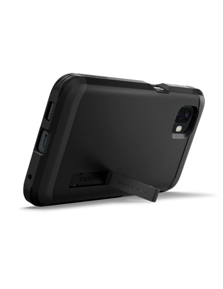 Etui Spigen Tough Armor na Samsung Galaxy XCover 6 Pro - czarne Etui Spigen Tough Armor na Samsung Galaxy XCover 6 Pro - czarne