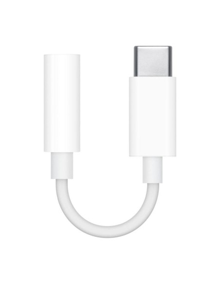Adapter audio Apple MU7E2ZM/ A USB-C - mini jack 3.5 mm - biały Adapter audio Apple MU7E2ZM/ A USB-C - mini jack 3.5 mm - biały