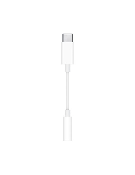 Adapter audio Apple MU7E2ZM/ A USB-C - mini jack 3.5 mm - biały Adapter audio Apple MU7E2ZM/ A USB-C - mini jack 3.5 mm - biały