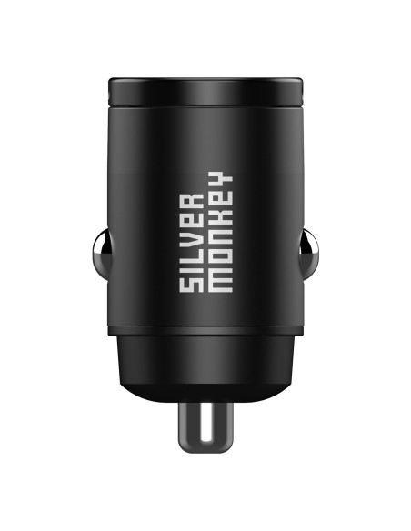Ładowarka samochodowa Silver Monkey PD-CPCT30-SM 30W 1x USB-C PD - czarna