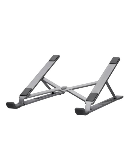 Podstawka Silver Monkey Blanc pod laptopa ergonomiczna składana - srebrna Podstawka Silver Monkey Blanc pod laptopa ergonomiczna składana - srebrna