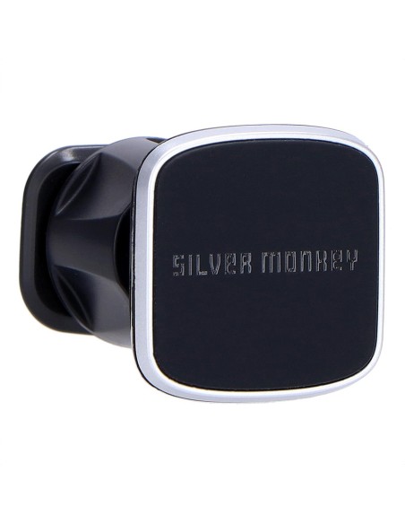 Uchwyt Silver Monkey CM-MGN-SM magnetyczny do samochodu na kratkę wentylacyjną - czarny Uchwyt Silver Monkey CM-MGN-SM magnetyczny do samochodu na kratkę wentylacyjną - czarny