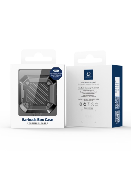 Etui Dux Ducis SECG na Samsung Galaxy Buds Live / Buds Pro / Buds 2 / Buds 2 Pro - czarne