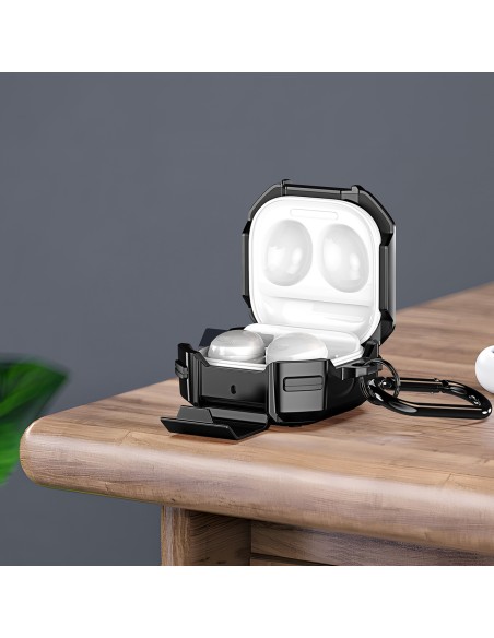 Etui Dux Ducis SECG na Samsung Galaxy Buds Live / Buds Pro / Buds 2 / Buds 2 Pro - czarne