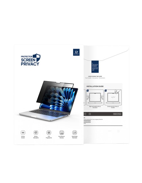 Folia prywatyzująca Dux Ducis Privacy Film na MacBook Air 13'' (2022/ 2024)