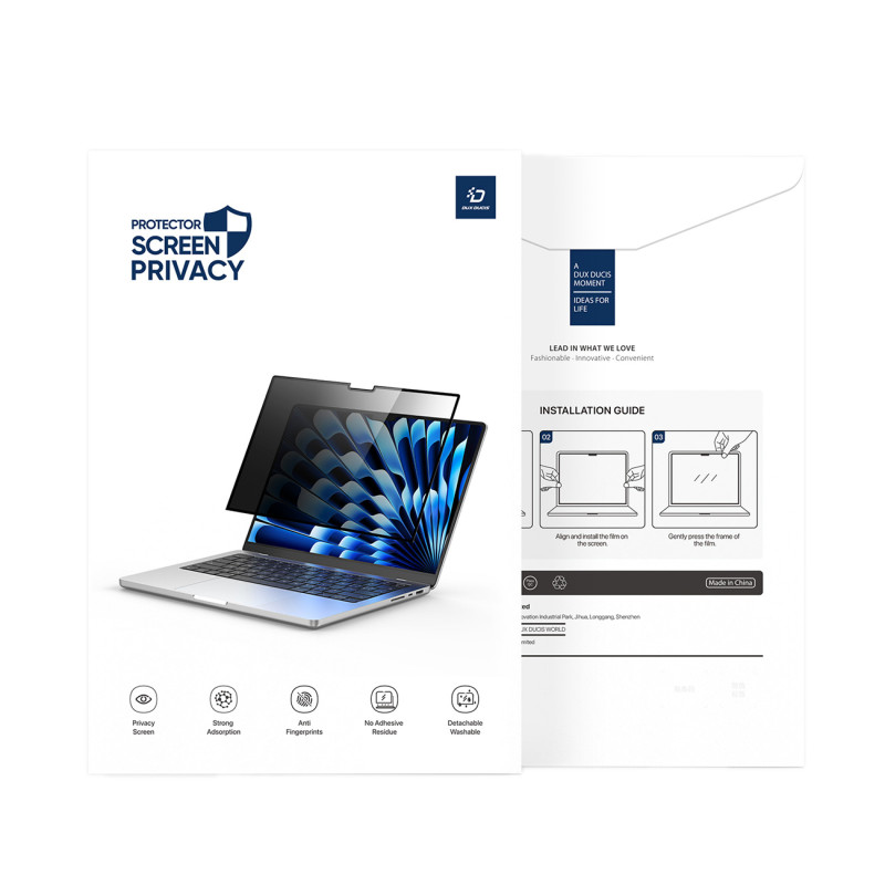 Folia prywatyzująca Dux Ducis Privacy Film na MacBook Pro 16'' (2019/ 2021/ 2023)