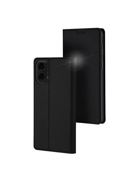 Etui Dux Ducis Skin Pro z klapką i miejscem na kartę na Motorola Moto G04/ G04s/ G24/ G24 Power - czarne Etui Dux Ducis Skin Pro z klapką i miejscem na kartę na Motorola Moto G04/ G04s/ G24/ G24 Power - czarne