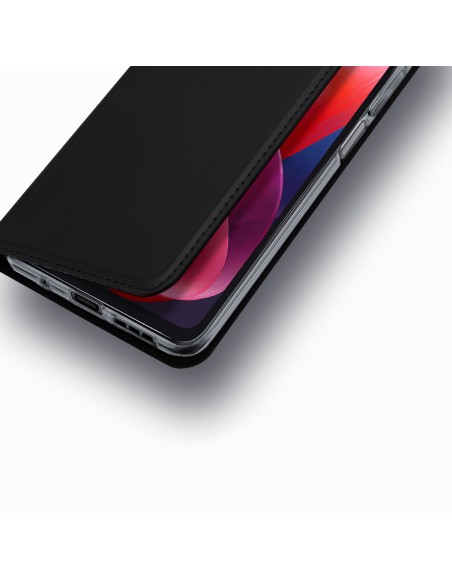 Etui Dux Ducis Skin Pro z klapką i miejscem na kartę na Motorola Moto G04/ G04s/ G24/ G24 Power - czarne Etui Dux Ducis Skin Pro z klapką i miejscem na kartę na Motorola Moto G04/ G04s/ G24/ G24 Power - czarne