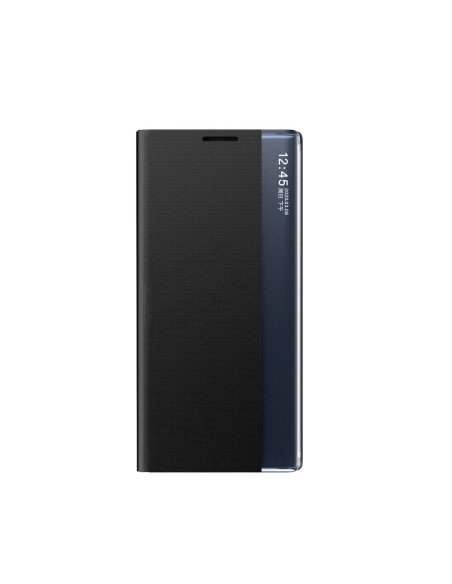 Etui New Sleep View Case z klapką i podstawką na Samsung Galaxy A55 - czarne Etui New Sleep View Case z klapką i podstawką na Samsung Galaxy A55 - czarne