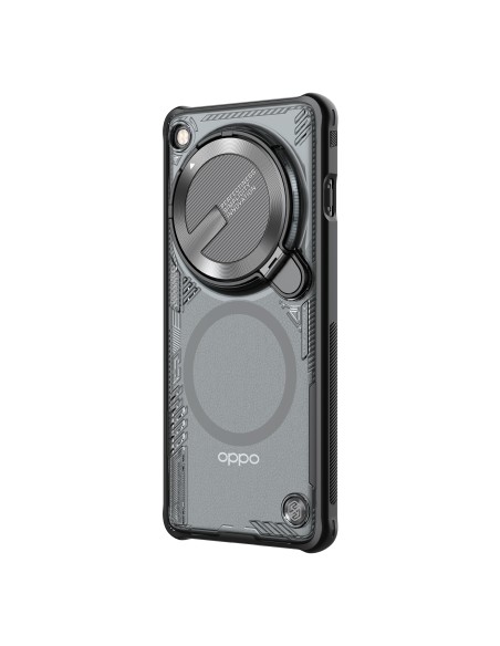 Etui Nillkin Iceblade Prop na Oppo Find X7 Ultra z modułem magnetycznym - czarne Etui Nillkin Iceblade Prop na Oppo Find X7 Ultra z modułem magnetycznym - czarne