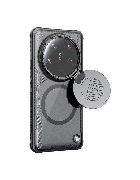 Etui Nillkin Iceblade Prop na Xiaomi 14 Mi Ultra z modułem magnetycznym - czarne Etui Nillkin Iceblade Prop na Xiaomi 14 Mi Ultra z modułem magnetycznym - czarne