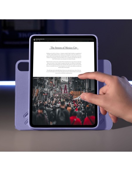 Etui ESR Shift Magnetic na iPad Air 10.9'' 4/ 5 2020-2022 / 11.6'' 2024 - fioletowy
