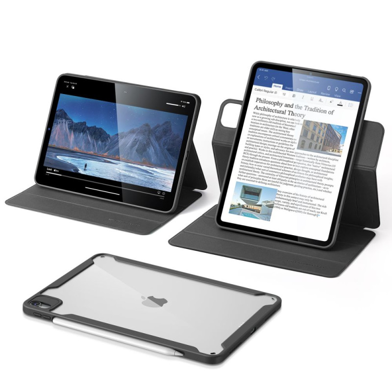 Etui ESR Rebound Hybrid na iPad Air 10.9'' 4/ 5 2020-2022 / 11.6'' 2024 - czarne