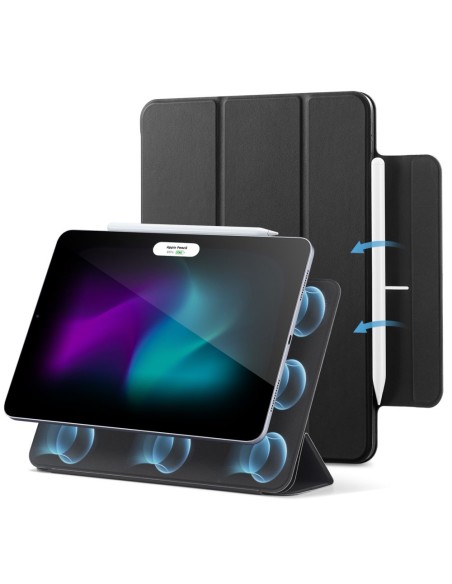 Etui ESR Rebound Magnetic na iPad Pro 11.5'' 2024 - czarne Etui ESR Rebound Magnetic na iPad Pro 11.5'' 2024 - czarne