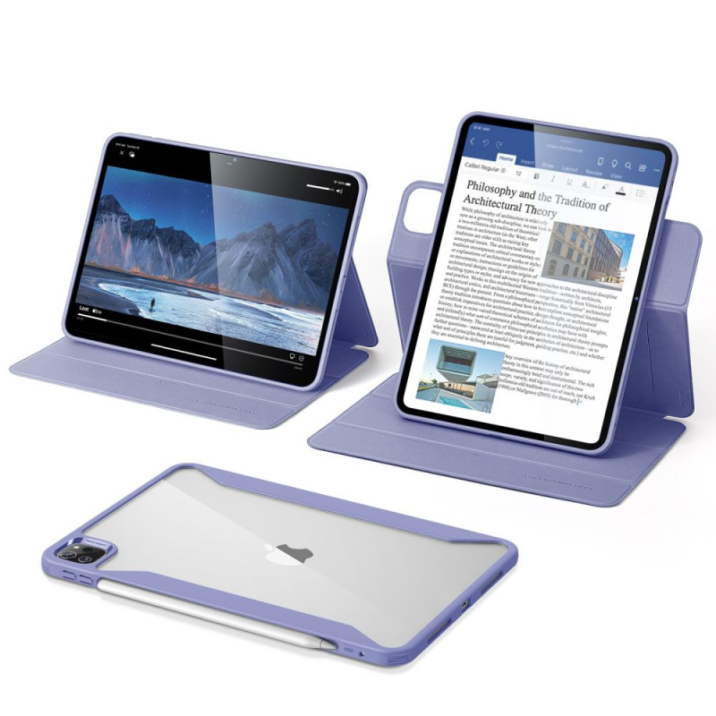 Etui ESR Rebound Hybrid na iPad Pro 11.5'' 2024 - fioletowe