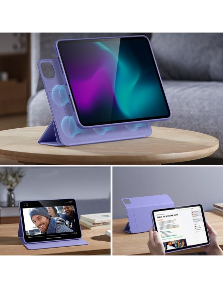 Etui ESR Rebound Hybrid na iPad Pro 11.5'' 2024 - fioletowe Etui ESR Rebound Hybrid na iPad Pro 11.5'' 2024 - fioletowe