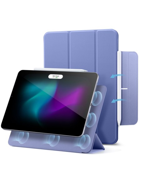 Etui ESR Rebound Magnetic na iPad Pro 11.5'' 2024 - fioletowe Etui ESR Rebound Magnetic na iPad Pro 11.5'' 2024 - fioletowe