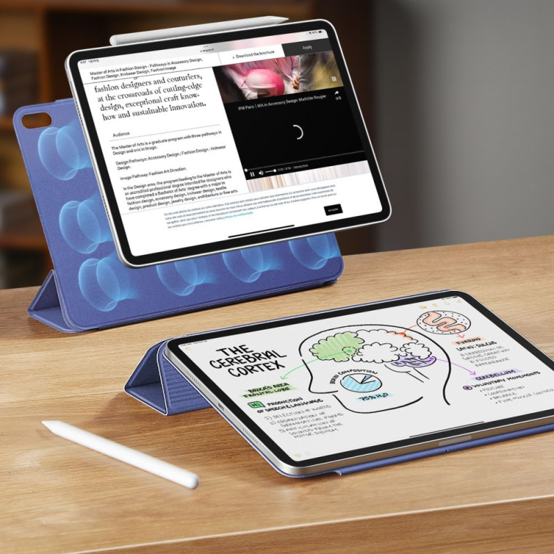 Etui ESR Rebound Magnetic na iPad Pro 11.5'' 2024 - fioletowe