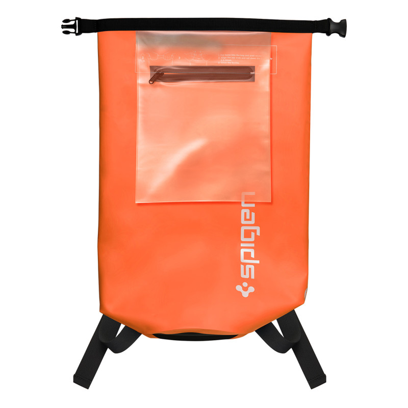 Torba Spigen Aqua Shield A631 wodoodporna 30 l - pomarańczowa