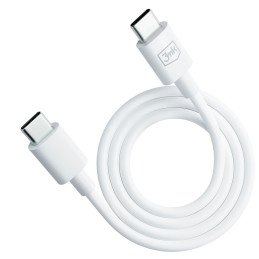 Kabel 3mk Hyper Cable USB-C / USB-C 100W 1.2m - biały