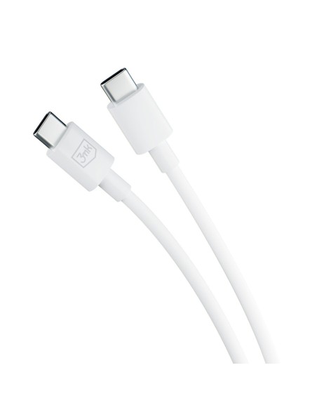 Kabel 3mk Hyper Cable USB-C / USB-C 100W 1.2m - biały Kabel 3mk Hyper Cable USB-C / USB-C 100W 1.2m - biały
