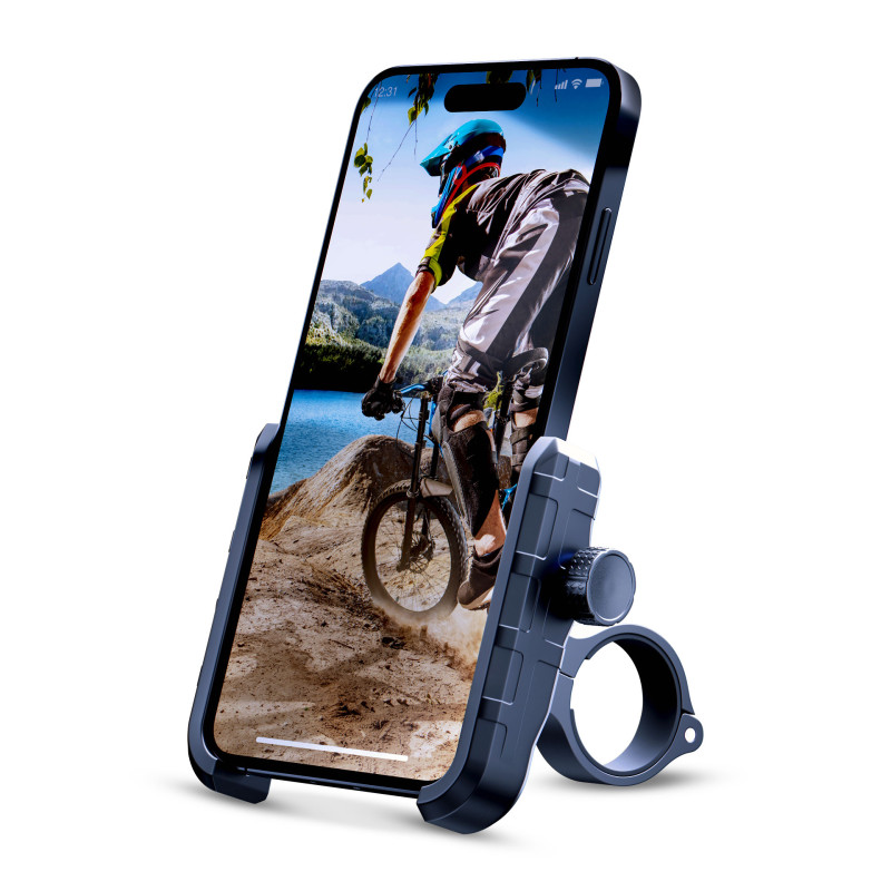 Uchwyt 3mk Steel Bike Holder rowerowy do telefonu - czarny