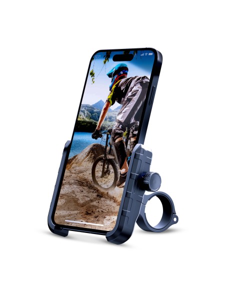 Uchwyt 3mk Steel Bike Holder rowerowy do telefonu - czarny Uchwyt 3mk Steel Bike Holder rowerowy do telefonu - czarny