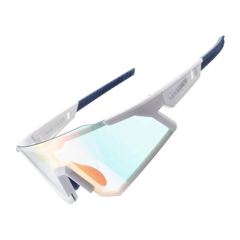 Okulary rowerowe Rockbros SP297 polaryzujące - białe Okulary rowerowe Rockbros SP297 polaryzujące - białe