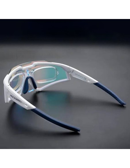 Okulary rowerowe Rockbros SP297 polaryzujące - białe Okulary rowerowe Rockbros SP297 polaryzujące - białe