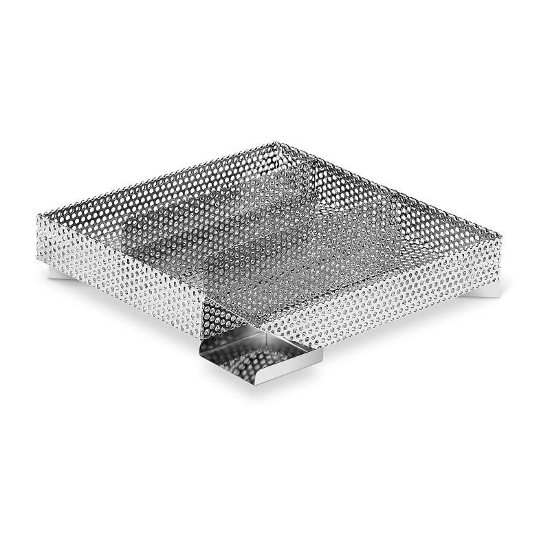 Rūkyklos įdėklas medienos drožlėms stačiakampis nerūdijantis plienas 20,5x3,2x4,4 cm