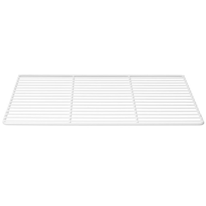 Lentynos grotelės GN 2/1 balto plieno šaldytuvo spintelėms - Hendi 801888