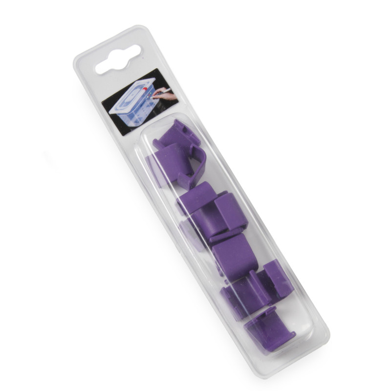 
Polipropileno GN HACCP talpyklos spaustukai Violetinė - Hendi 880869
