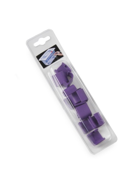 
Polipropileno GN HACCP talpyklos spaustukai Violetinė - Hendi 880869
