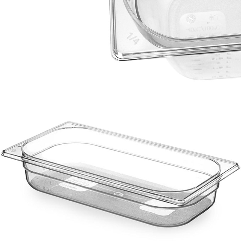 Tritan maisto konteineris be BPA GN 1/ 3 aukštis 65 mm - Hendi 869437
Tritan maisto konteineris be BPA GN 1/ 3 aukštis 65 mm - Hendi 869437