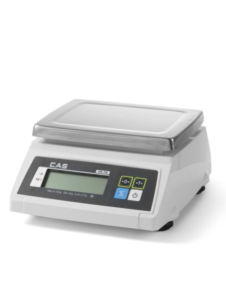 
Vandeniui atsparios kontrolinės svarstyklės, sertifikuotos iki 10kg / 5g - CAS 580370
