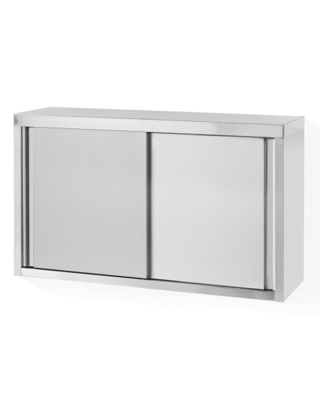 
Pakabinama plieninė virtuvės spintelė su stumdomomis durimis 120x60x40cm - Hendi 811214
