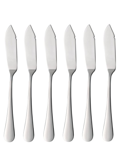 
Žuvies peilių ir stalo įrankių rinkinys "BLUES" 6 vnt. -Hendi 768112
