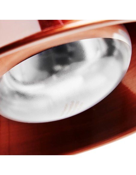 Šildymo lempa infraraudonųjų spindulių indams IR pakabinamas varinis sk. 27cm 250W