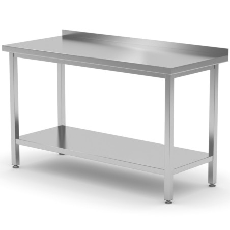 Sieninis maitinimo stalas su briauna ir lentyna 180x70x85 cm - Hendi 812761
 
Sieninis maitinimo stalas su briauna ir lentyna 180x70x85 cm - Hendi 812761