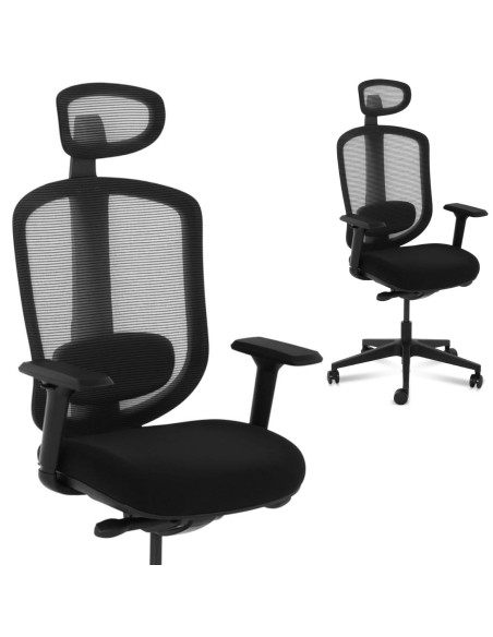 Kėdė ergonomiška biuro kėdė su tinkliniu atlošu ir galvos atrama max 150 kg
 
Kėdė ergonomiška biuro kėdė su tinkliniu atlošu ir galvos atrama max 150 kg