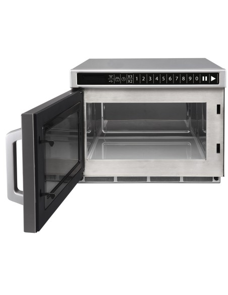 
Profesionali mikrobangų krosnelė 100 programų USB 3000 W talpa 18L
