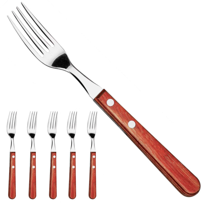 Nerūdijančio plieno Churrasco GAUCHO picos kepsnių šakučių rinkinys iš 6 vnt
Nerūdijančio plieno Churrasco GAUCHO picos kepsnių šakučių rinkinys iš 6 vnt
