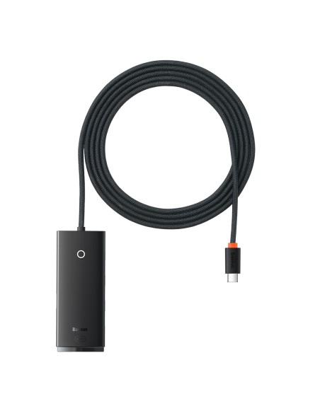 Lite serijos HUB USB-C adapteris 4x USB 3.0 2m juodas Lite serijos HUB USB-C adapteris 4x USB 3.0 2m juodas