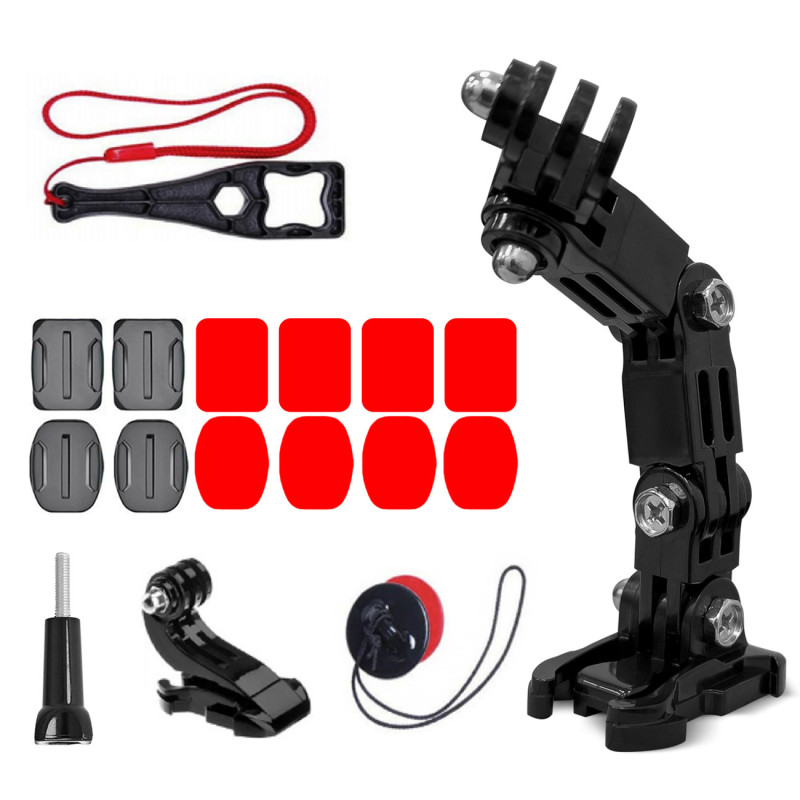 Šalmo tvirtinimo rinkinys, skirtas GoPro DJI Insta360 SJCam Eken veiksmo kamerai
Šalmo tvirtinimo rinkinys, skirtas GoPro DJI Insta360 SJCam Eken veiksmo kamerai