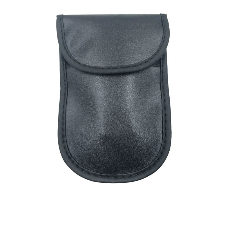 Apsaugos nuo vagystės dėklas automobilio raktams Faraday narvas 14x10cm juodas