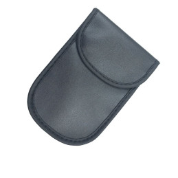 
Apsaugos nuo vagystės dėklas automobilio raktams Faraday narvas 14x10cm juodas
