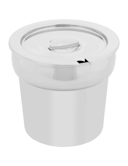 Bain-marie elektrinis šildytuvas sriubos stotelė 500 W 7 l
 
Bain-marie elektrinis šildytuvas sriubos stotelė 500 W 7 l