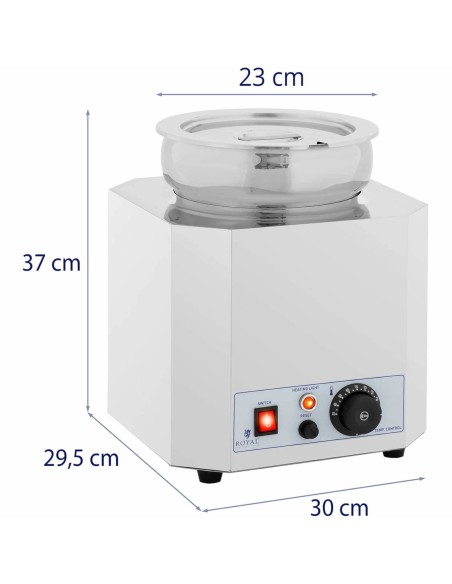 Bain-marie elektrinis šildytuvas sriubos stotelė 500 W 7 l
 
Bain-marie elektrinis šildytuvas sriubos stotelė 500 W 7 l